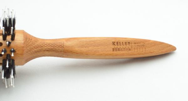 Rundhaarbürste Durchmesser 28x64 mm Wildschweinborste und Frisierstifte mit Noppen Profi-Stylingbürsten